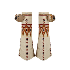13DE MARZO Tribe Hunting Totem Leg Warmer