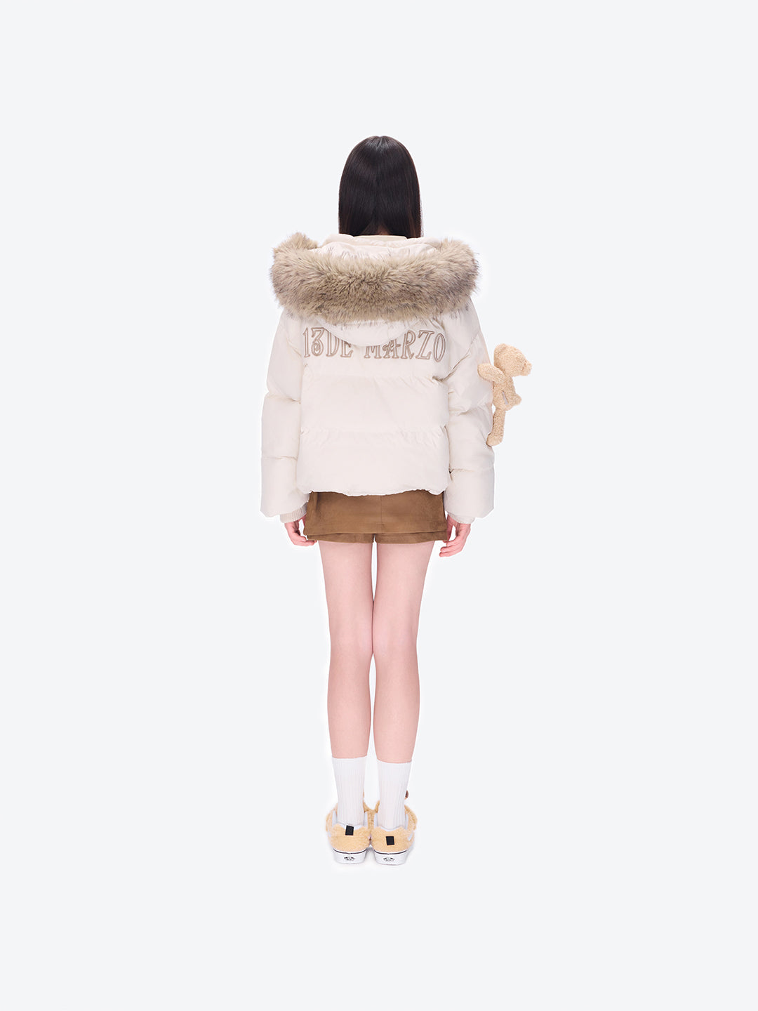 13DE MARZO Vans Knu Skool Fuzzy Shoes - 13DE MARZO