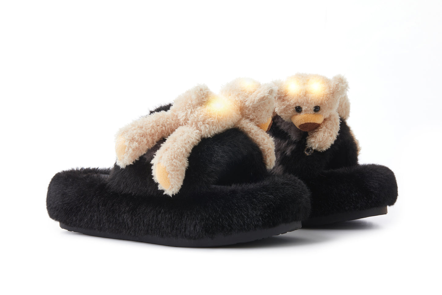 13DE MARZO Doozoo Glowing Fuzzy Slipper