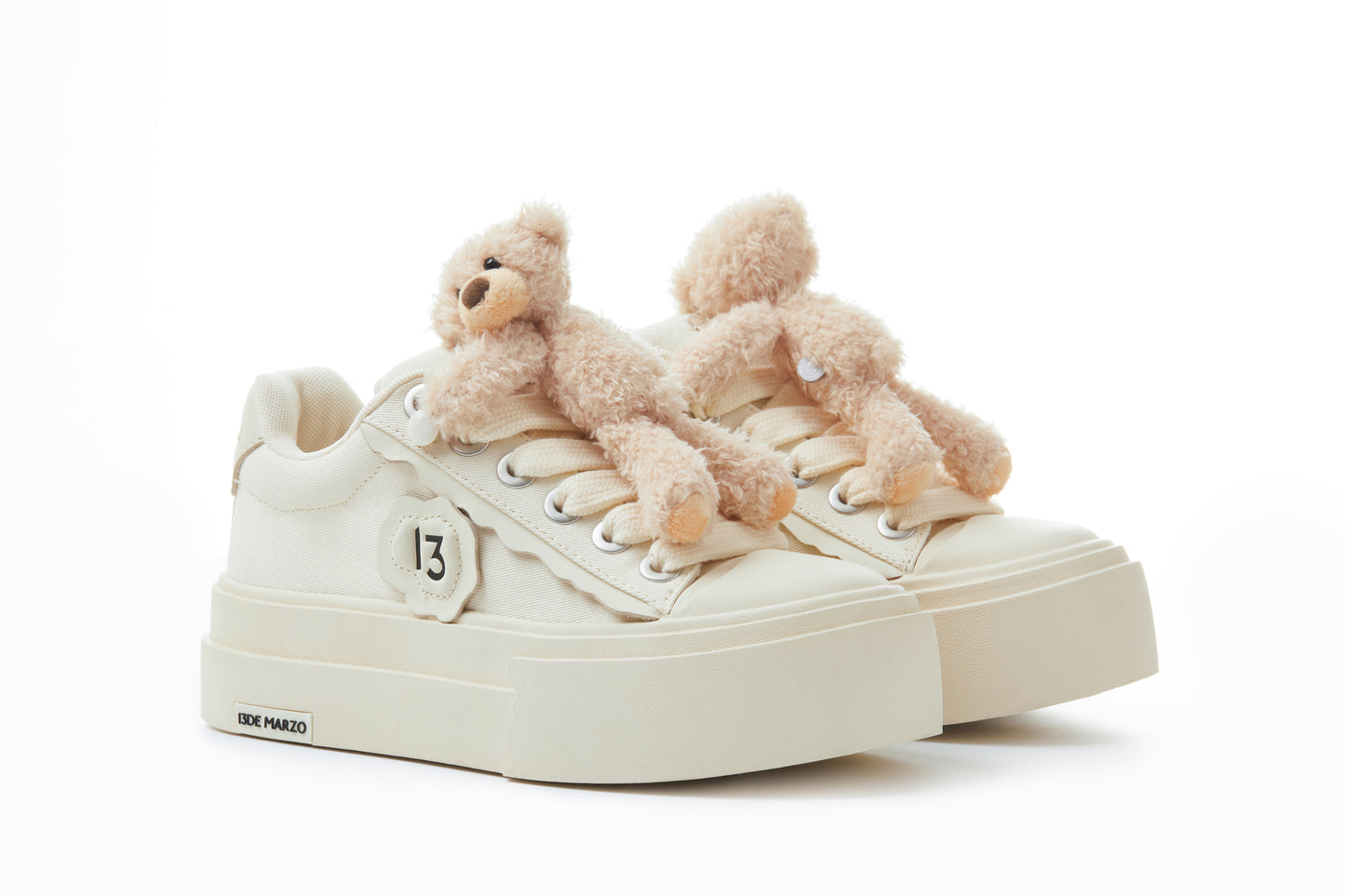 13DE MARZO Bear Platform Sneakers