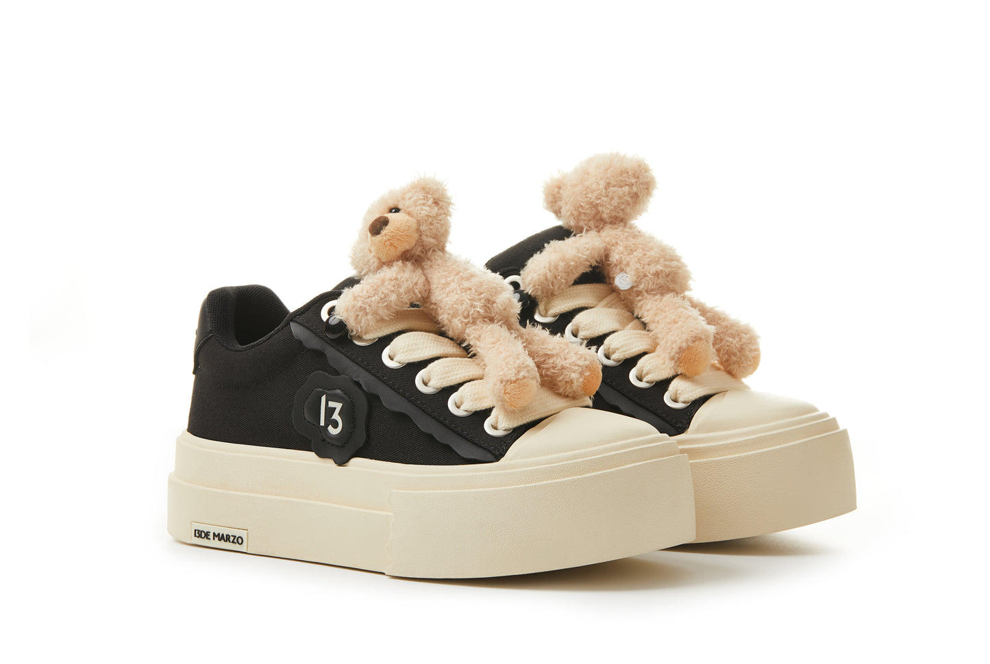 13DE MARZO Bear Platform Sneakers