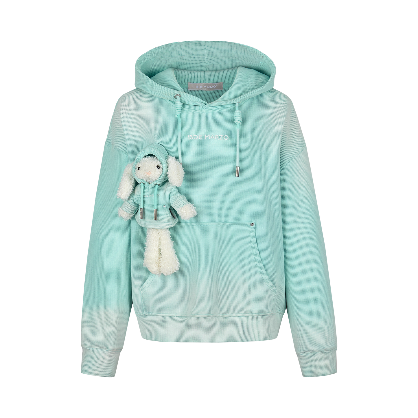 13DE MARZO Doozoo Costume Waffle Hoodie