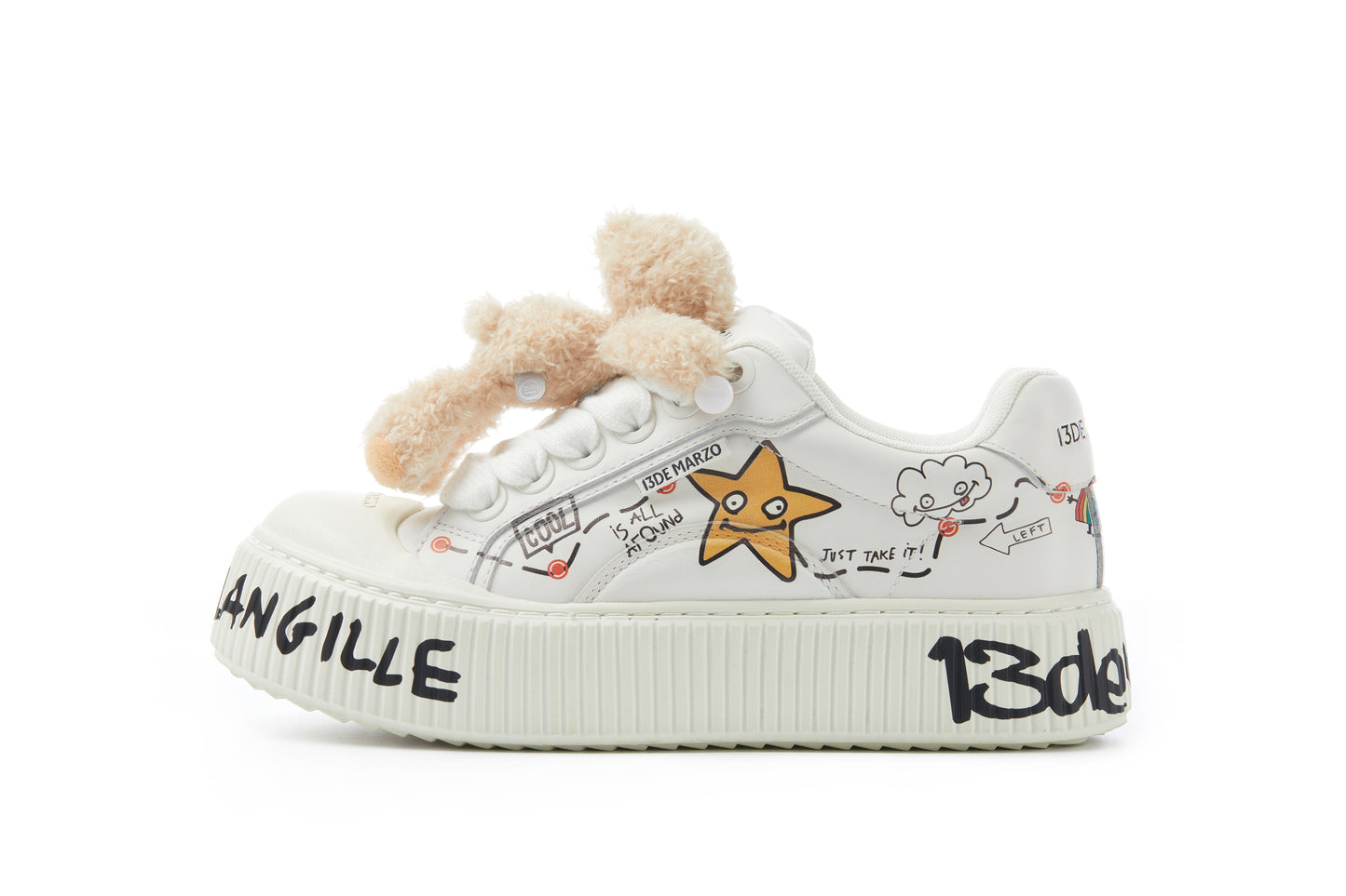 13DE MARZO Matthew Langille Bear Biscuits Sneakers