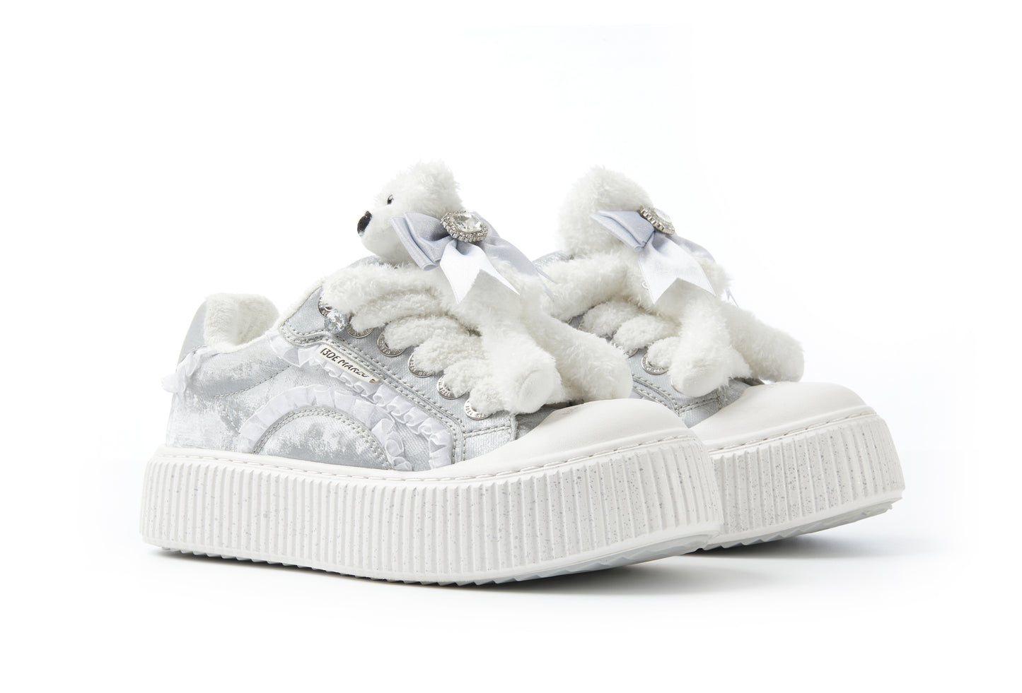 13DE MARZO Bear Lace Biscuits Sneakers