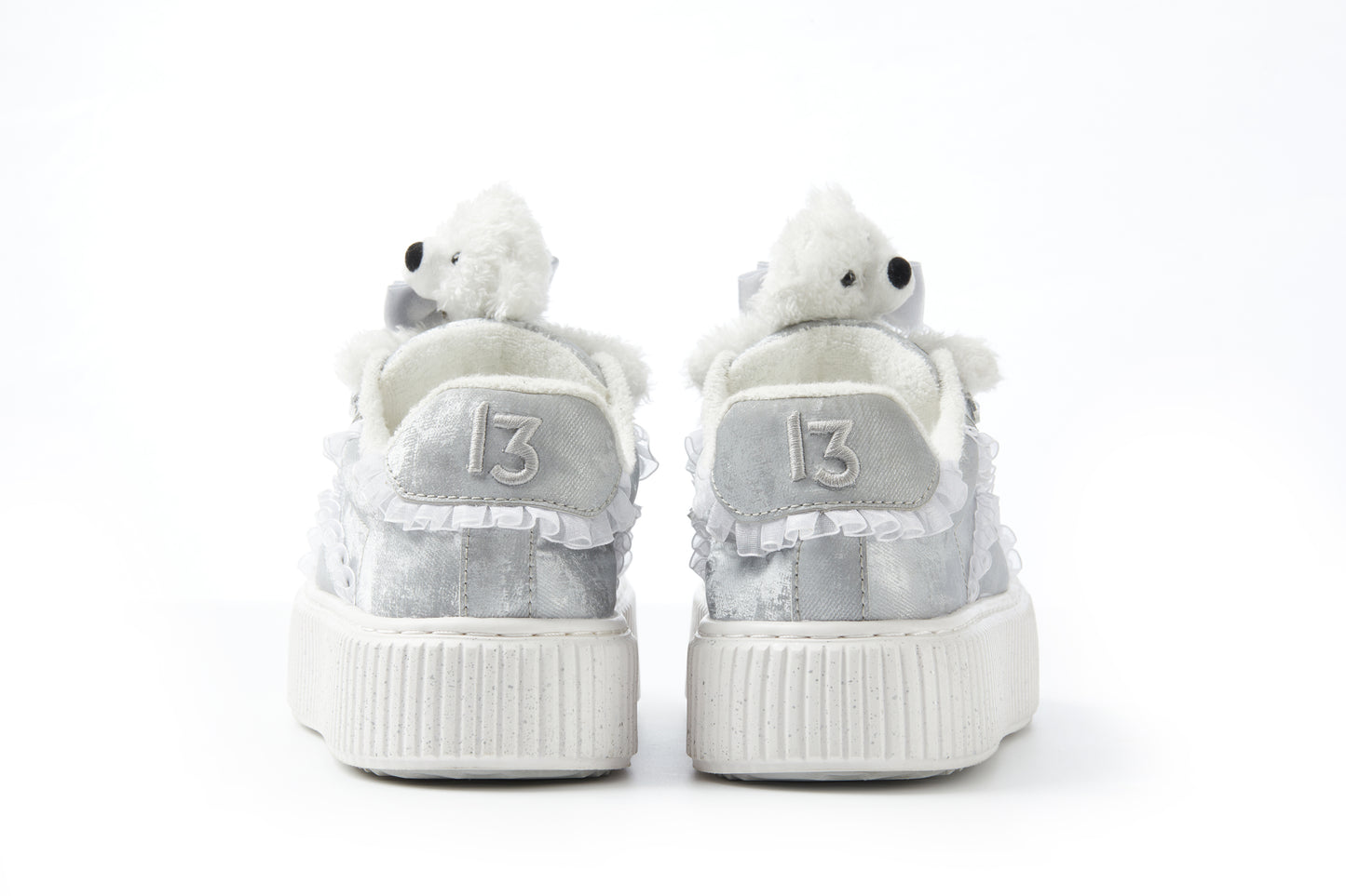 13DE MARZO Bear Lace Biscuits Sneakers