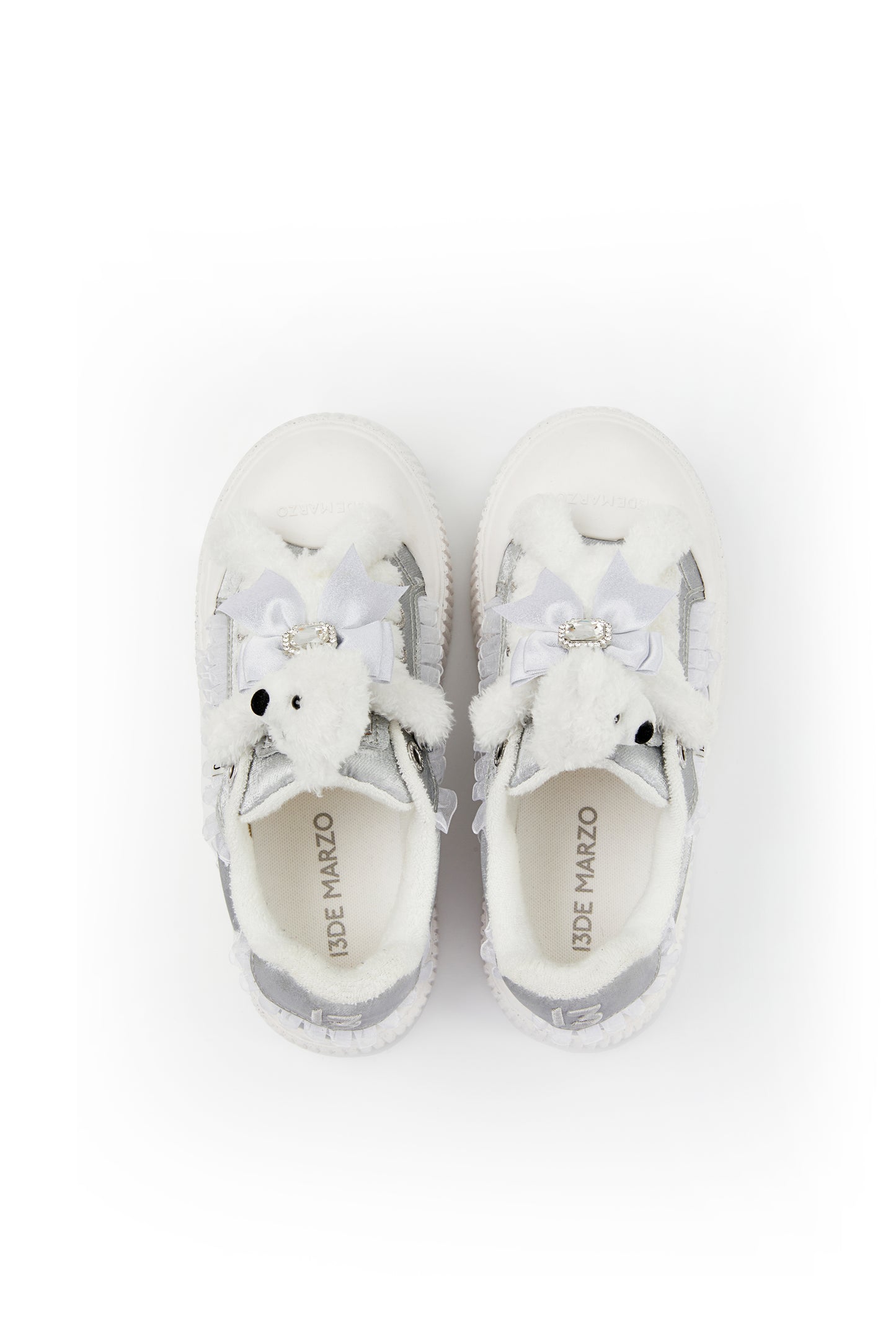 13DE MARZO Bear Lace Biscuits Sneakers