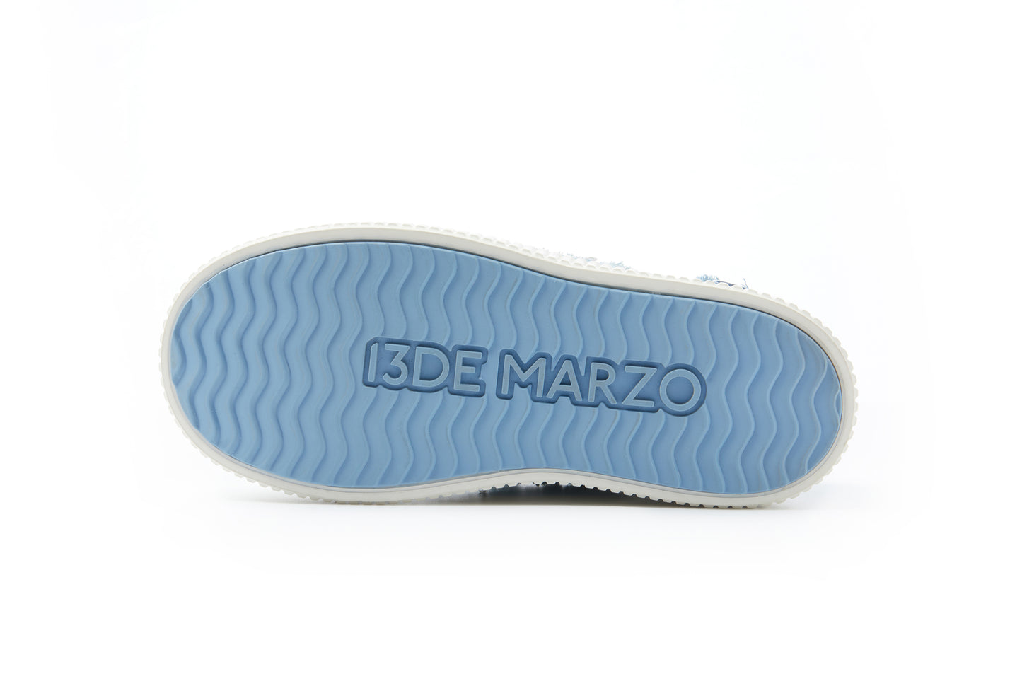 13DE MARZO Bear Denim Biscuits Sneakers