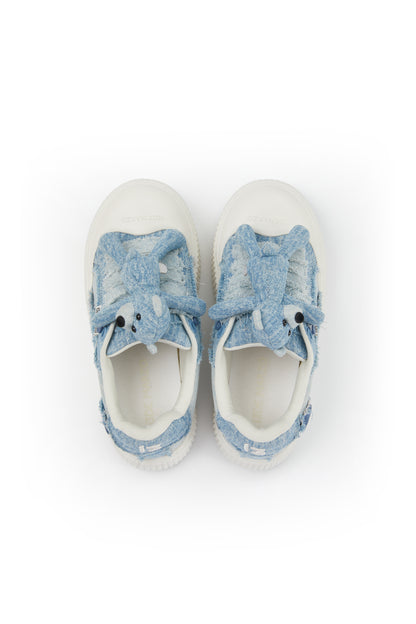 13DE MARZO Bear Denim Biscuits Sneakers - 13DE MARZO