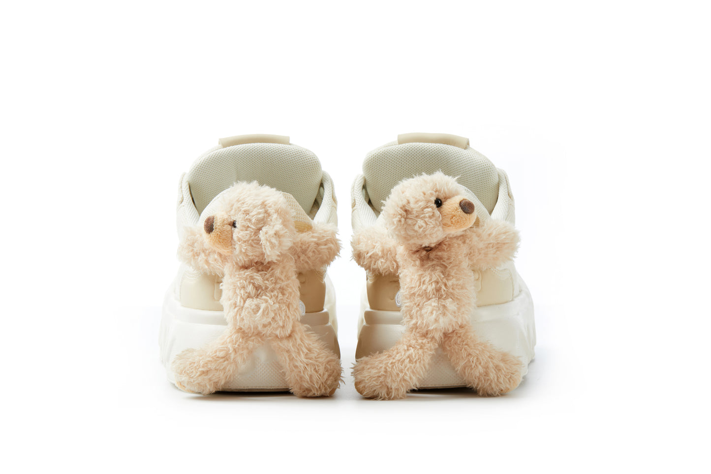 13DE MARZO Bear Melt Canvas Sneakers