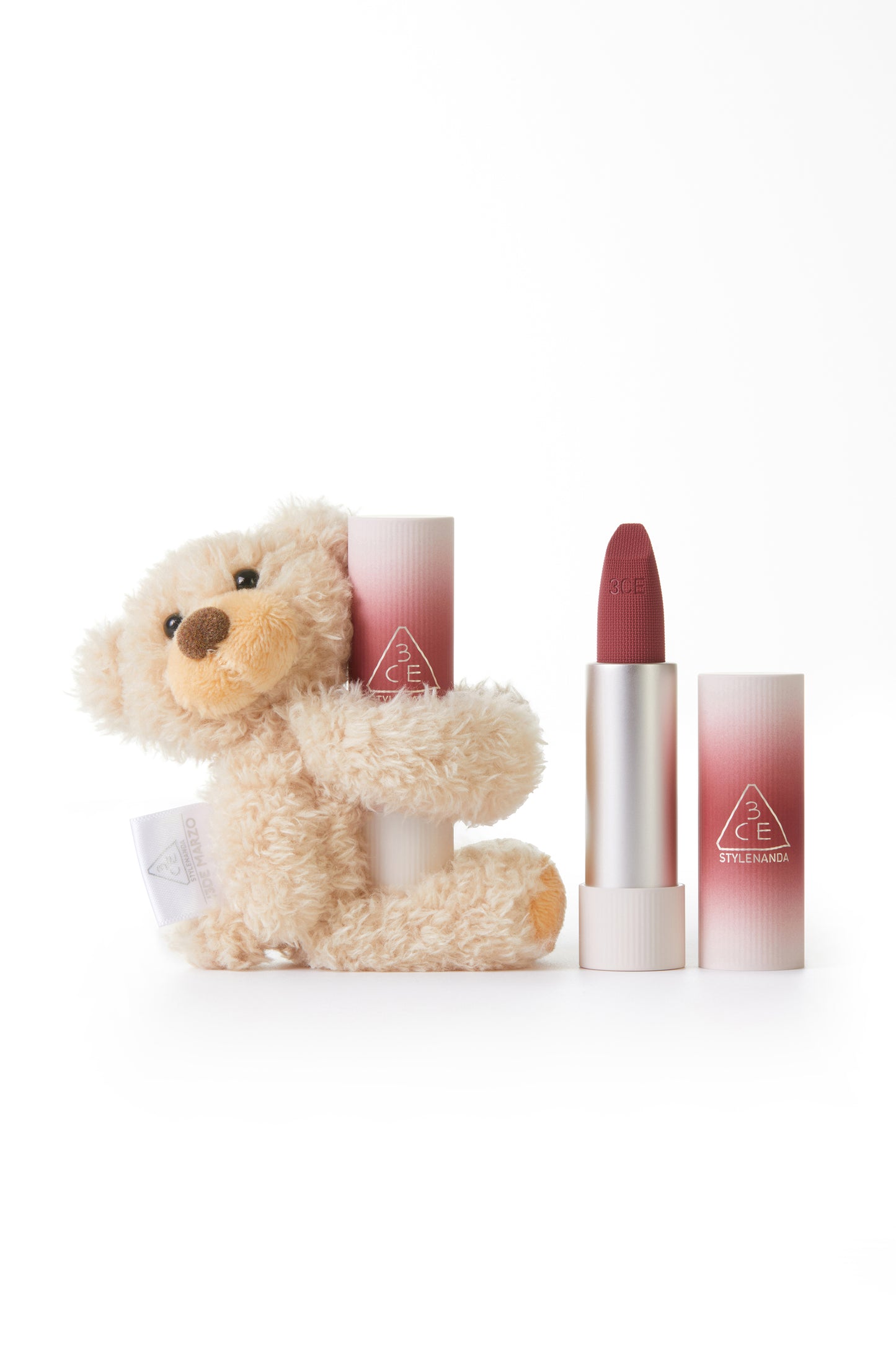 13DE MARZO 3CE Cashmere Hug Lipstick