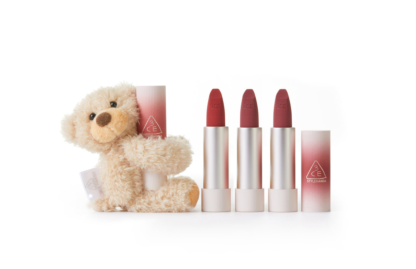 13DE MARZO 3CE Cashmere Hug Lipstick Set