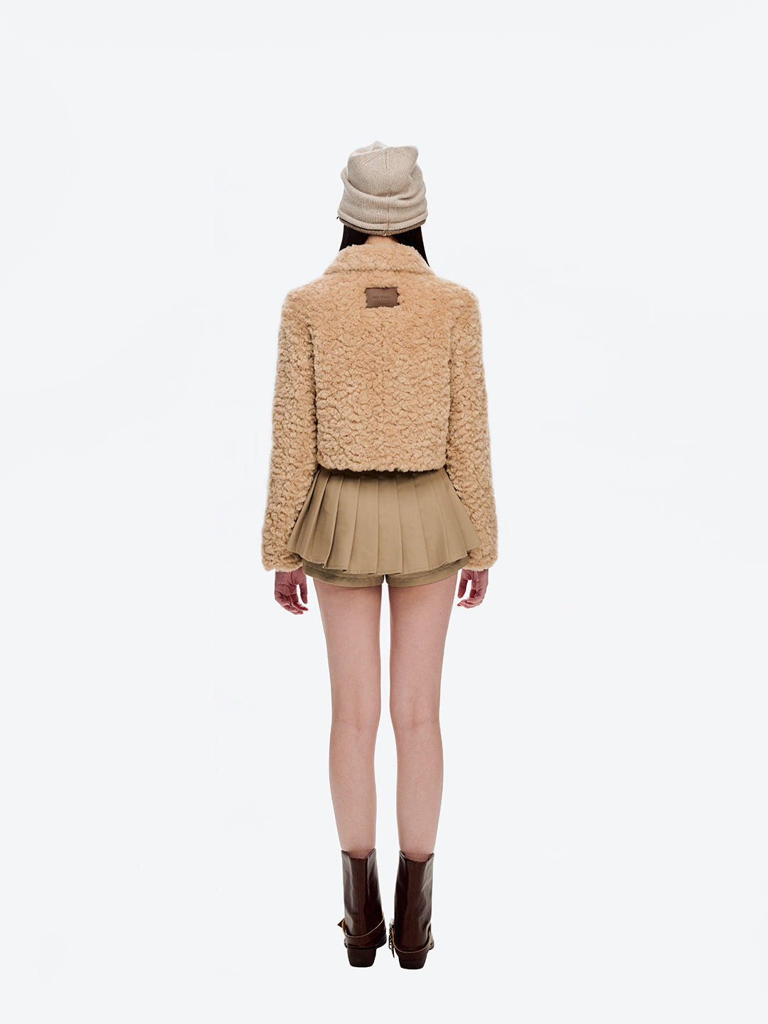 13DE MARZO Doozoo Slouchy Beanie Almond - 13DE MARZO