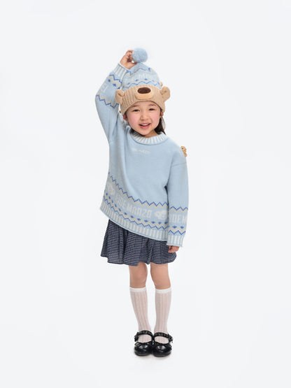 13DE MARZO BabyBear Fair Isle Knit Beanie - 13DE MARZO