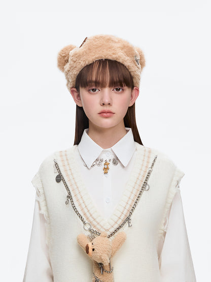 13DE MARZO Doozoo Beret Hat Khaki - 13DE MARZO