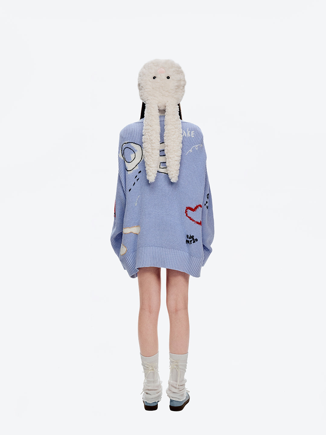 13DE MARZO Doozoo Beret Hat White - 13DE MARZO