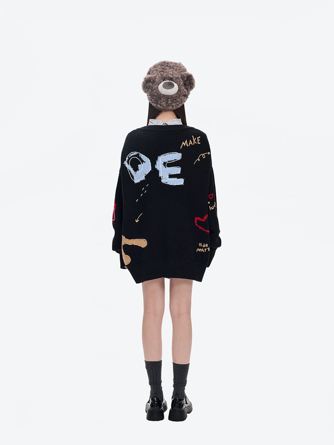 13DE MARZO Doozoo Beret Hat Grey - 13DE MARZO