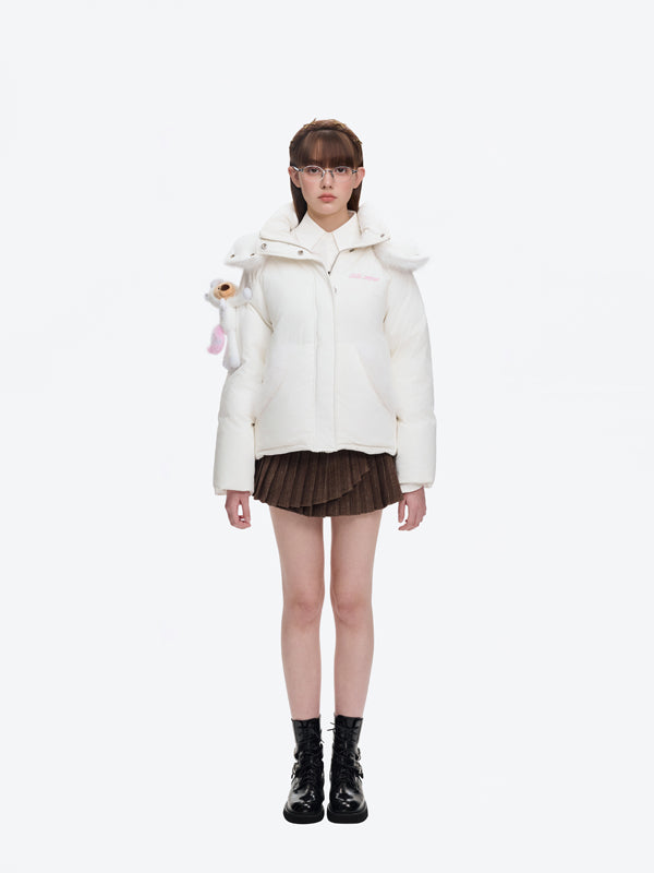 13DE MARZO Unicorn Bear Puffer Jacket - 13DE MARZO