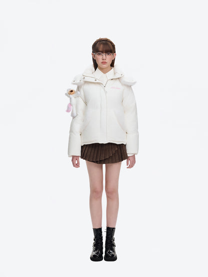 13DE MARZO Unicorn Bear Puffer Jacket - 13DE MARZO
