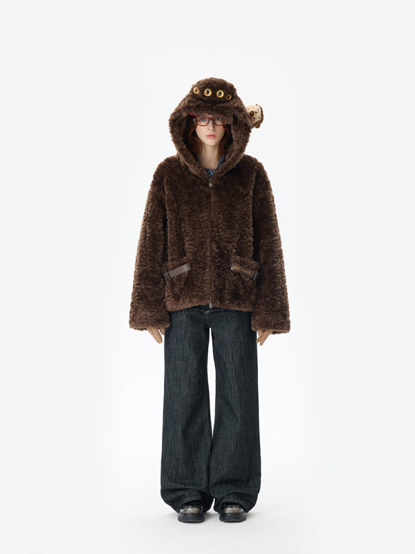 Harry Potter × 13DE MARZO The Monster Book Fuzzy Coat - 13DE MARZO