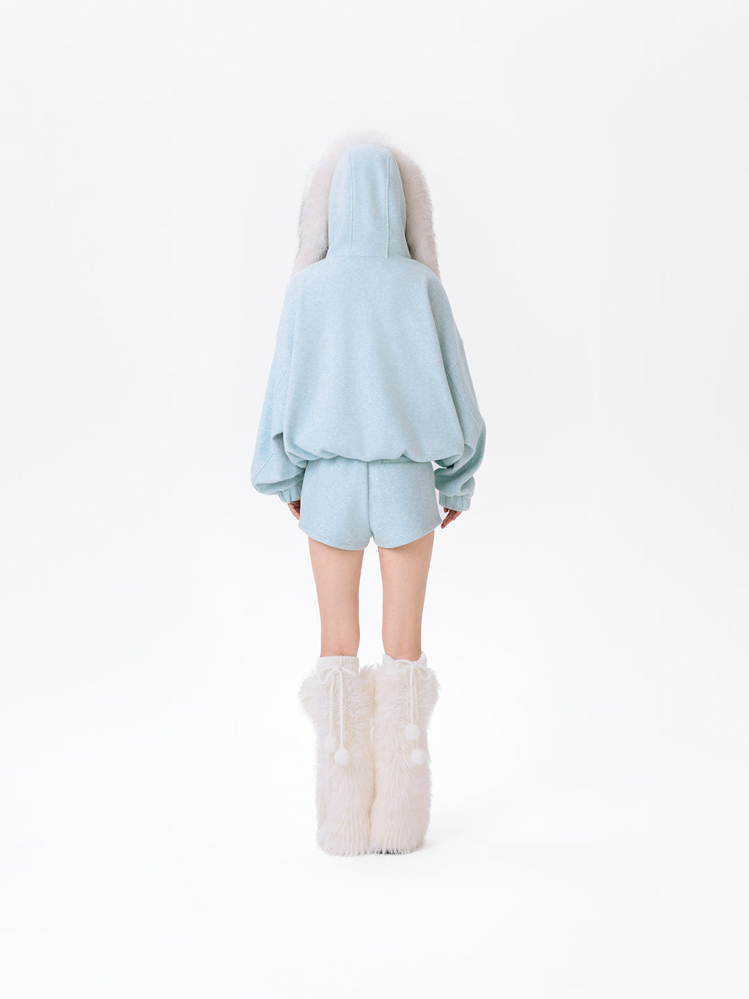 13DE MARZO Doozoo Brushed Shorts Blue - 13DE MARZO