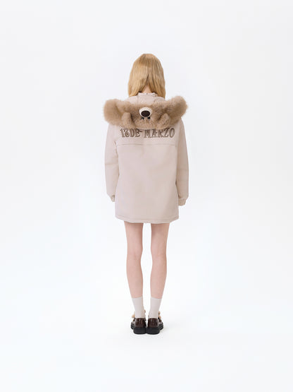 13DE MARZO Doozoo Parka Down Jacket Khaki - 13DE MARZO