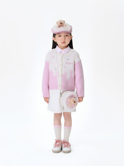 13DE MARZO BabyBear Donut Fuzzy Bag Beige - 13DE MARZO