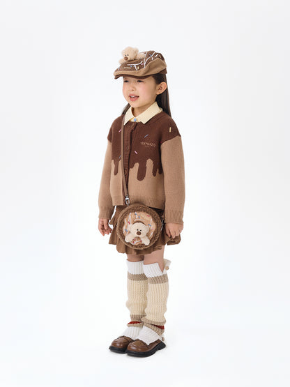 13DE MARZO BabyBear Donut Fuzzy Bag Brown - 13DE MARZO