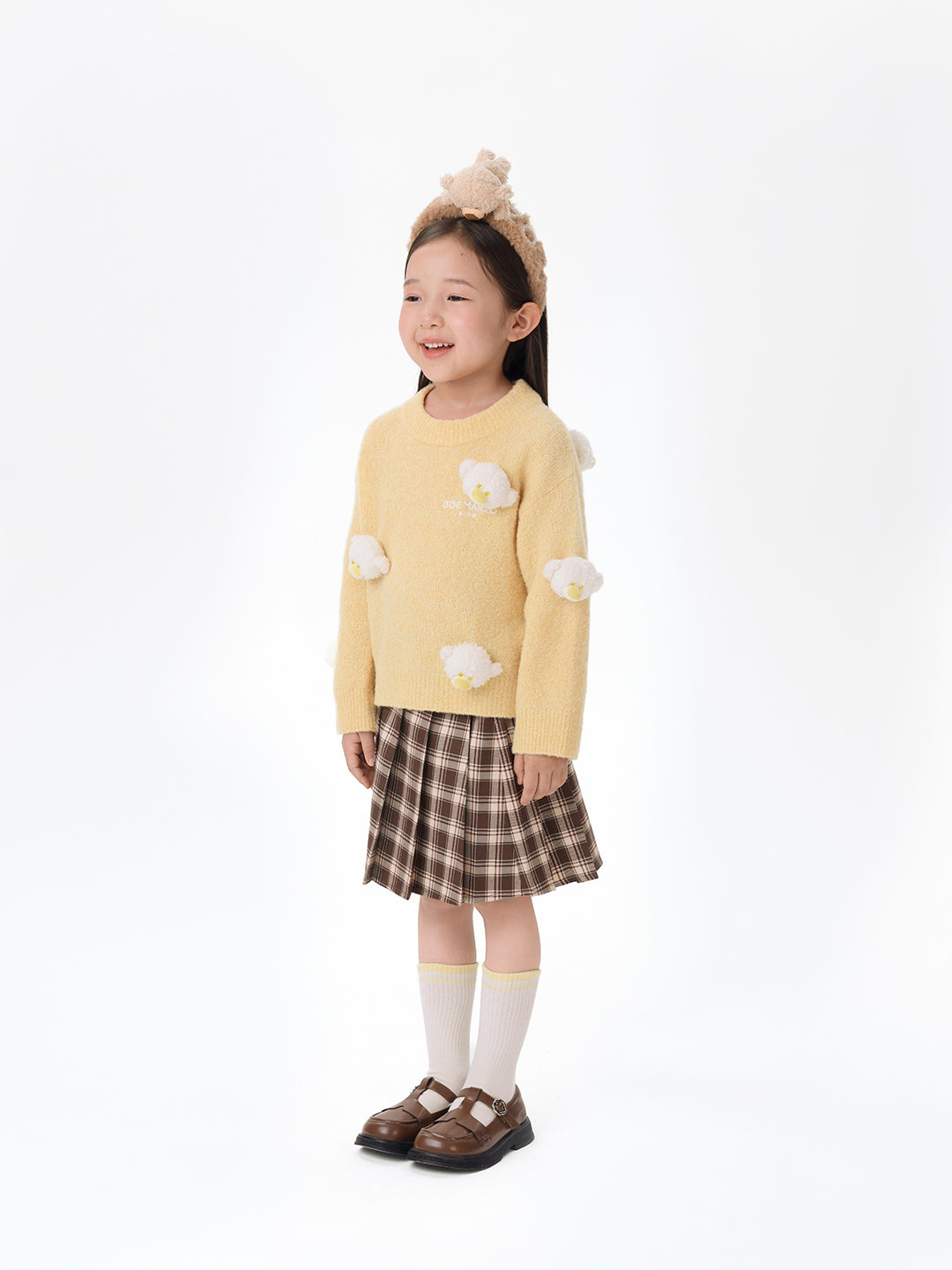 13DE MARZO BabyBear Full Sweater Yellow - 13DE MARZO