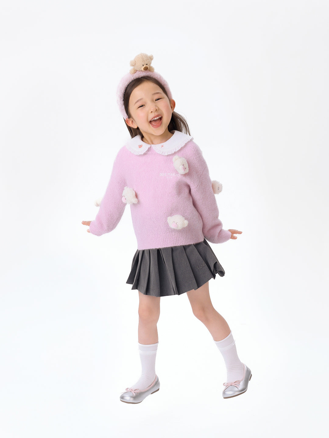 13DE MARZO BabyBear Full Sweater Pink - 13DE MARZO