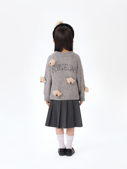 13DE MARZO BabyBear Full Sweater Grey - 13DE MARZO