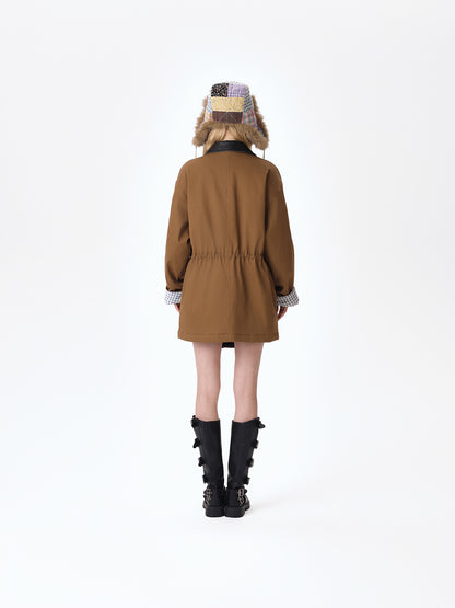 13DE MARZO Plaid Earflap - 13DE MARZO