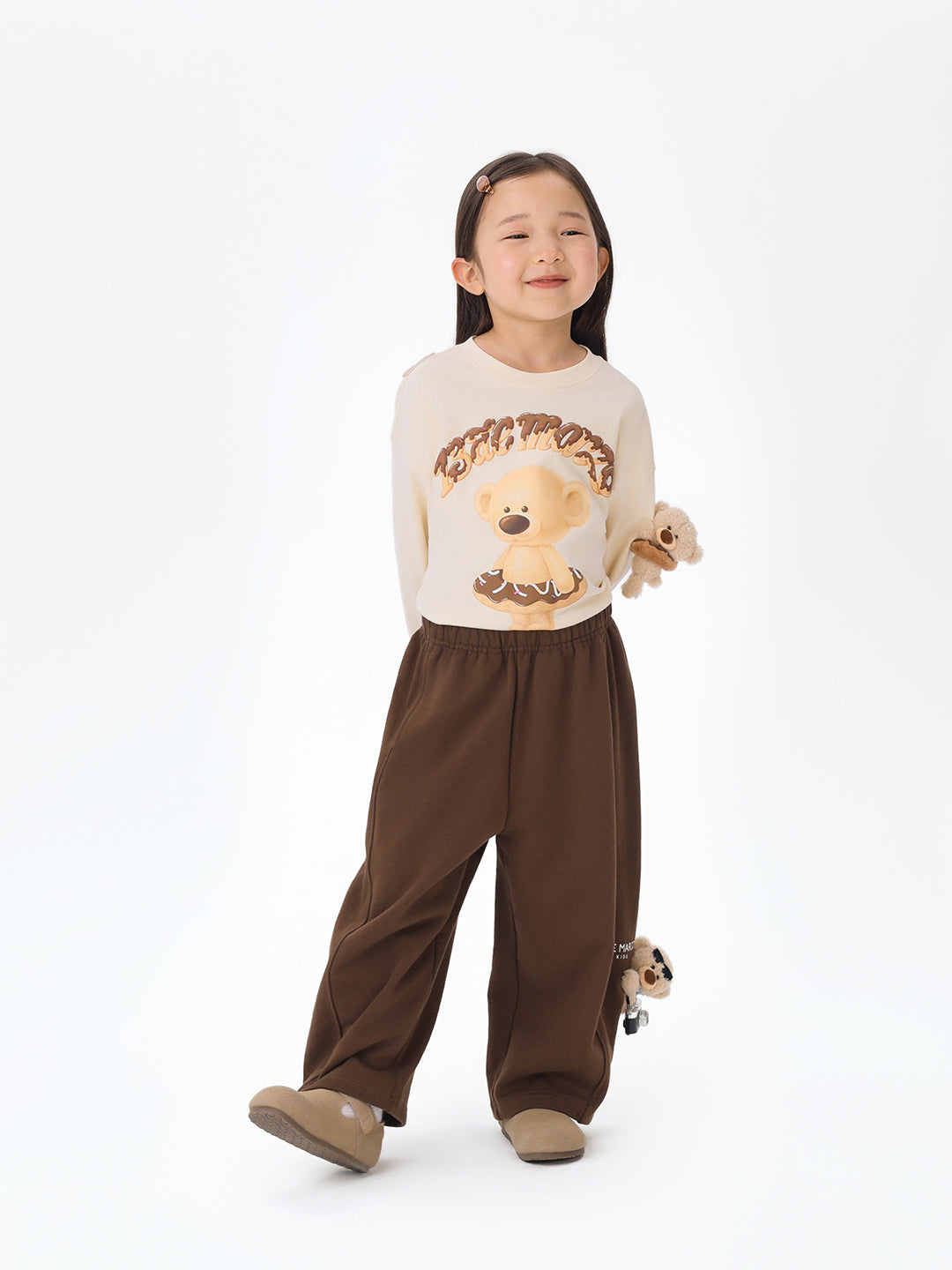 13DE MARZO BabyBear Harem Pants Brown - 13DE MARZO