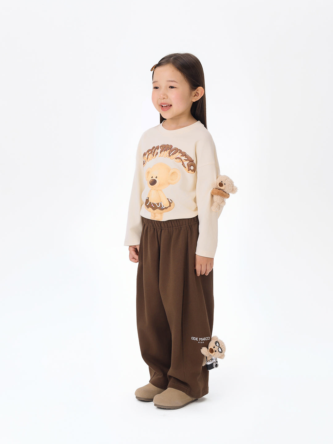 13DE MARZO BabyBear Harem Pants Brown - 13DE MARZO