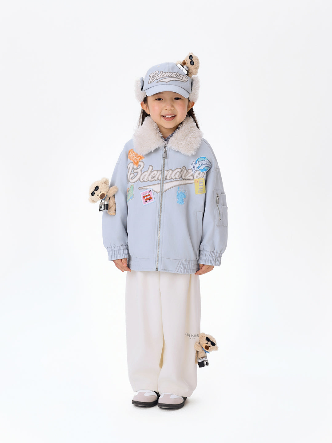 13DE MARZO BabyBear Harem Pants Beige - 13DE MARZO