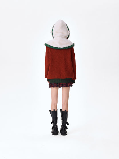 13DE MARZO Christmas Tree Collar Balaclava