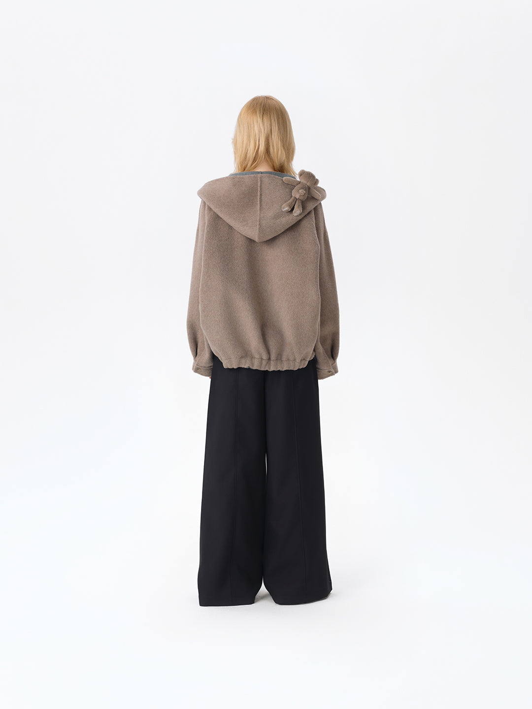 13DE MARZO Bear Doudle Fleece Coat - 13DE MARZO