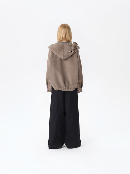 13DE MARZO Bear Doudle Fleece Coat - 13DE MARZO