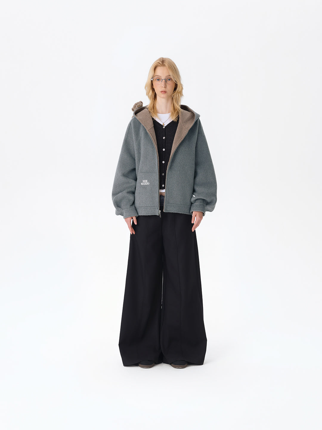 13DE MARZO Bear Doudle Fleece Coat - 13DE MARZO