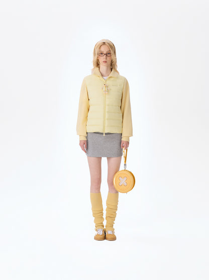 13DE MARZO Bear Zipper Down Jacket - 13DE MARZO