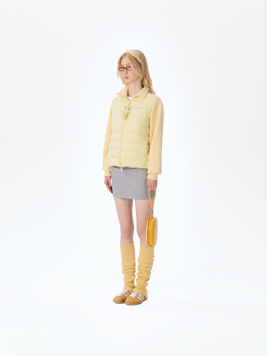 13DE MARZO Tailor Bear Button Bag Yellow - 13DE MARZO