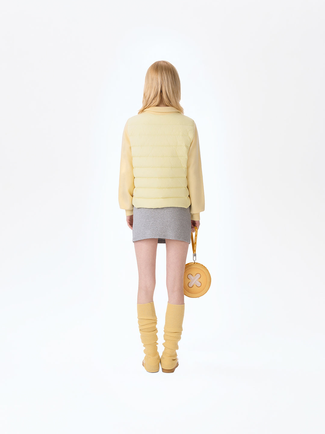 13DE MARZO Tailor Bear Button Bag Yellow - 13DE MARZO