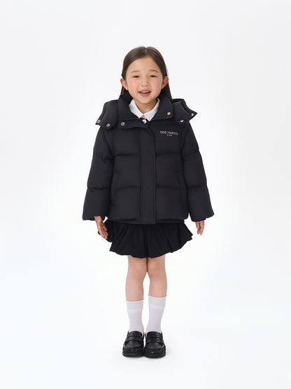 13DE MARZO BabyBear Detachable Down Jacket Black - 13DE MARZO