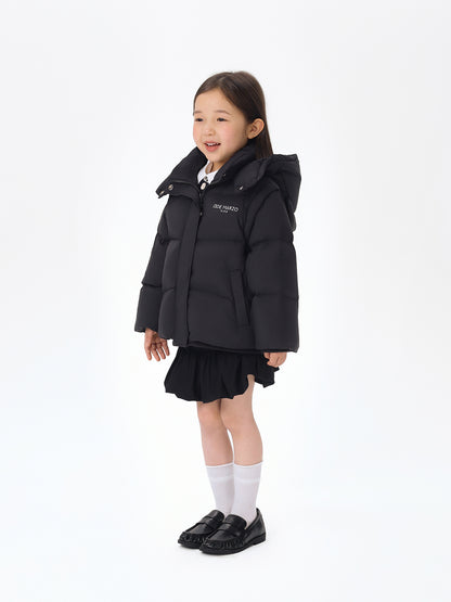 13DE MARZO BabyBear Detachable Down Jacket Black - 13DE MARZO