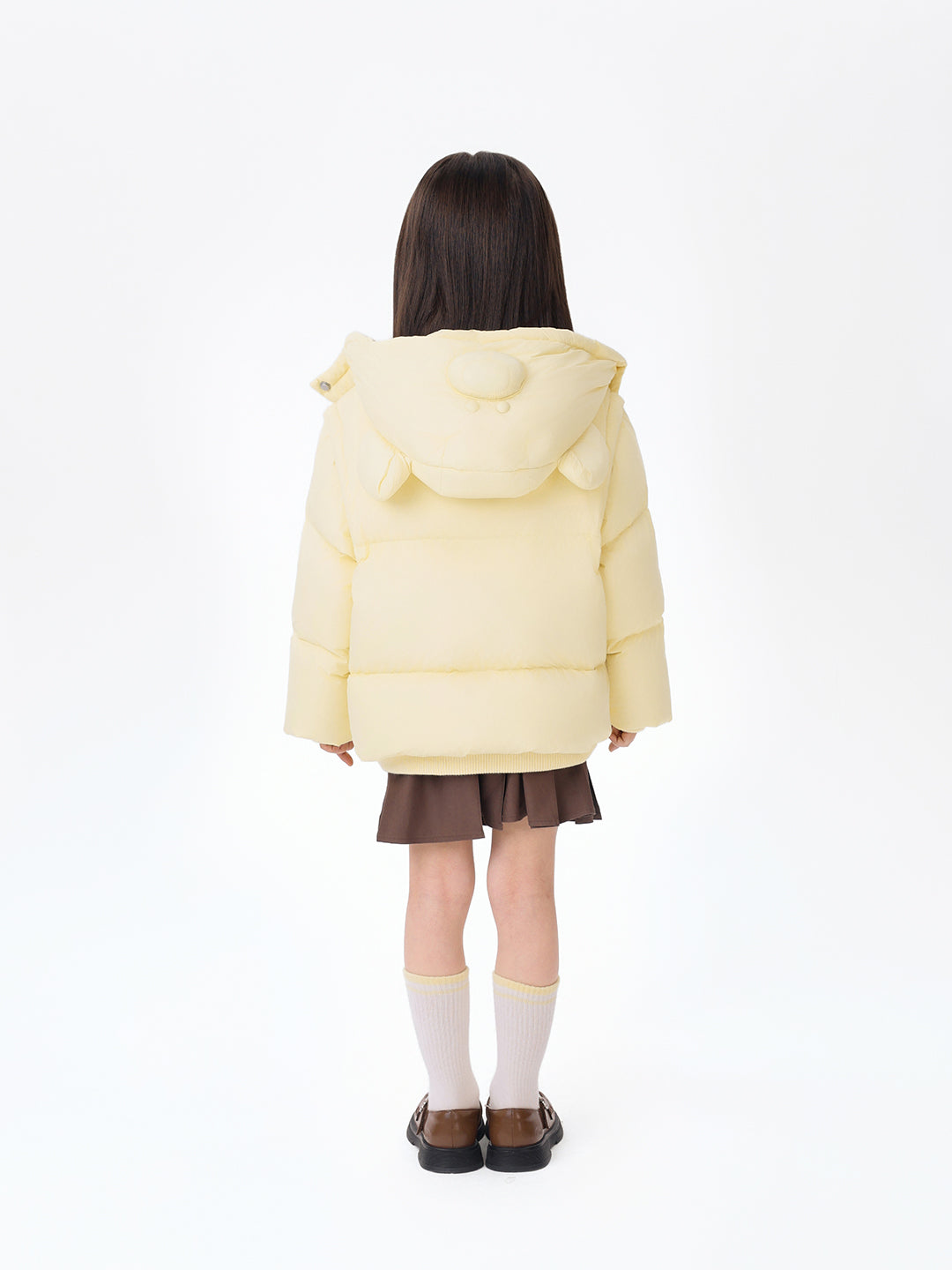 13DE MARZO BabyBear Detachable Down Jacket Yellow - 13DE MARZO