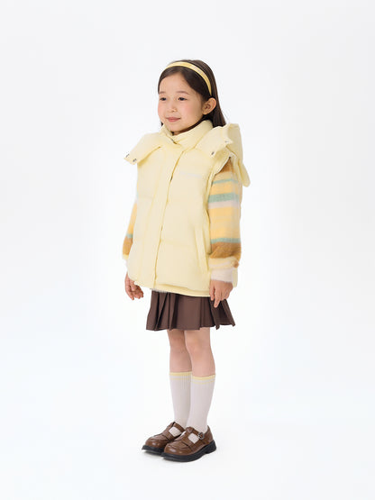 13DE MARZO BabyBear Detachable Down Jacket Yellow - 13DE MARZO
