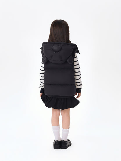 13DE MARZO BabyBear Detachable Down Jacket Black - 13DE MARZO