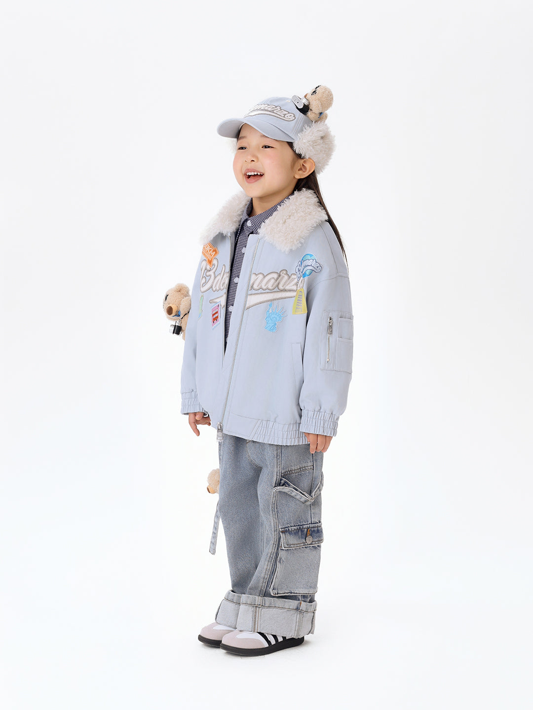 13DE MARZO BabyBear Travel Cap Blue - 13DE MARZO