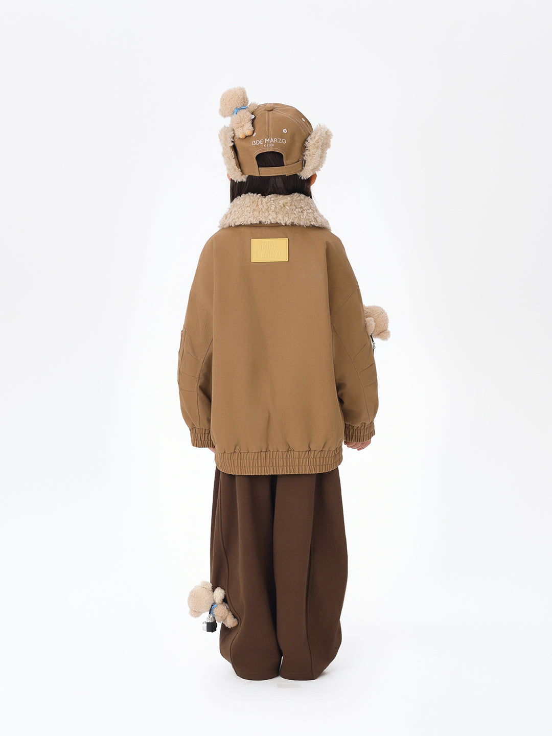 13DE MARZO BabyBear Travel Cap Brown - 13DE MARZO