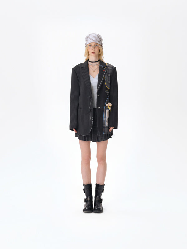 13DE MARZO Tailor Bear Patch Suit - 13DE MARZO