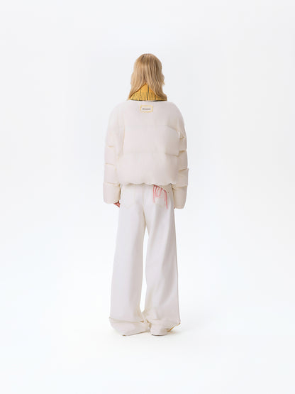 13DE MARZO Tailor Bear Button Jeans White - 13DE MARZO